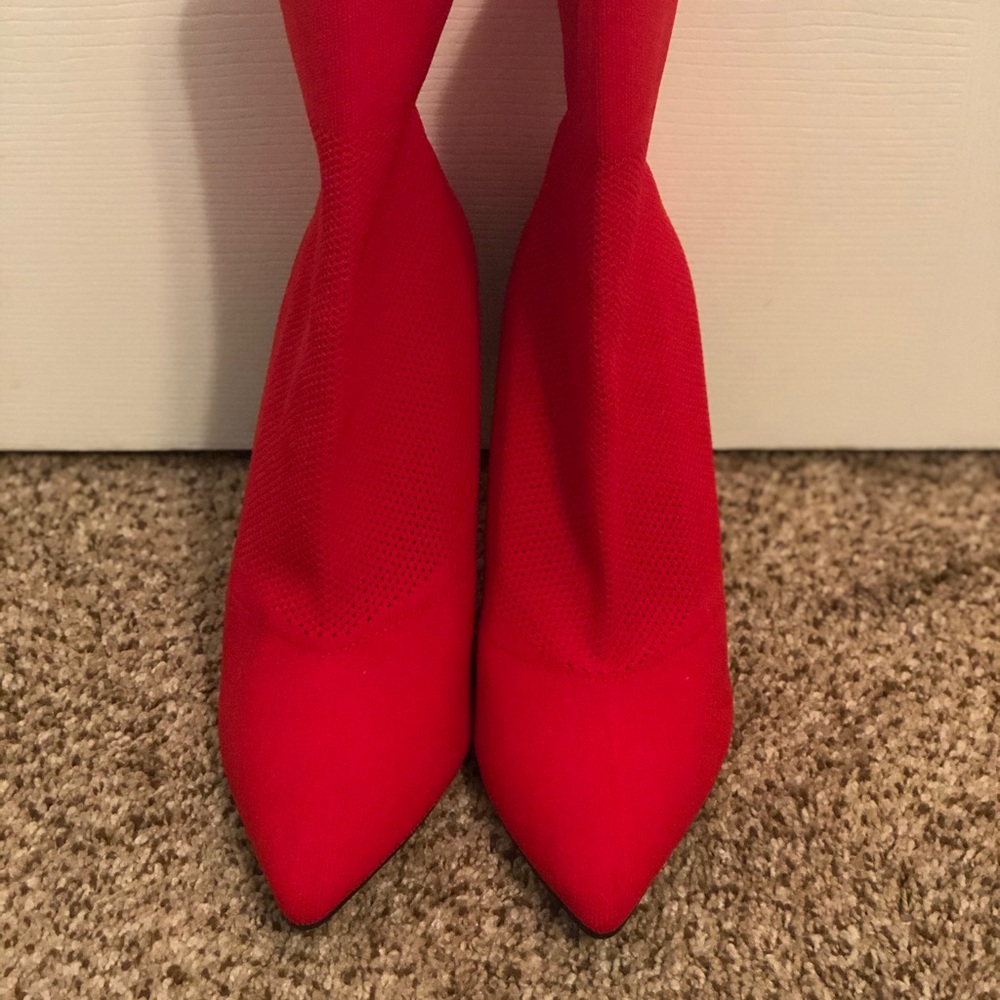 Cute sock heels